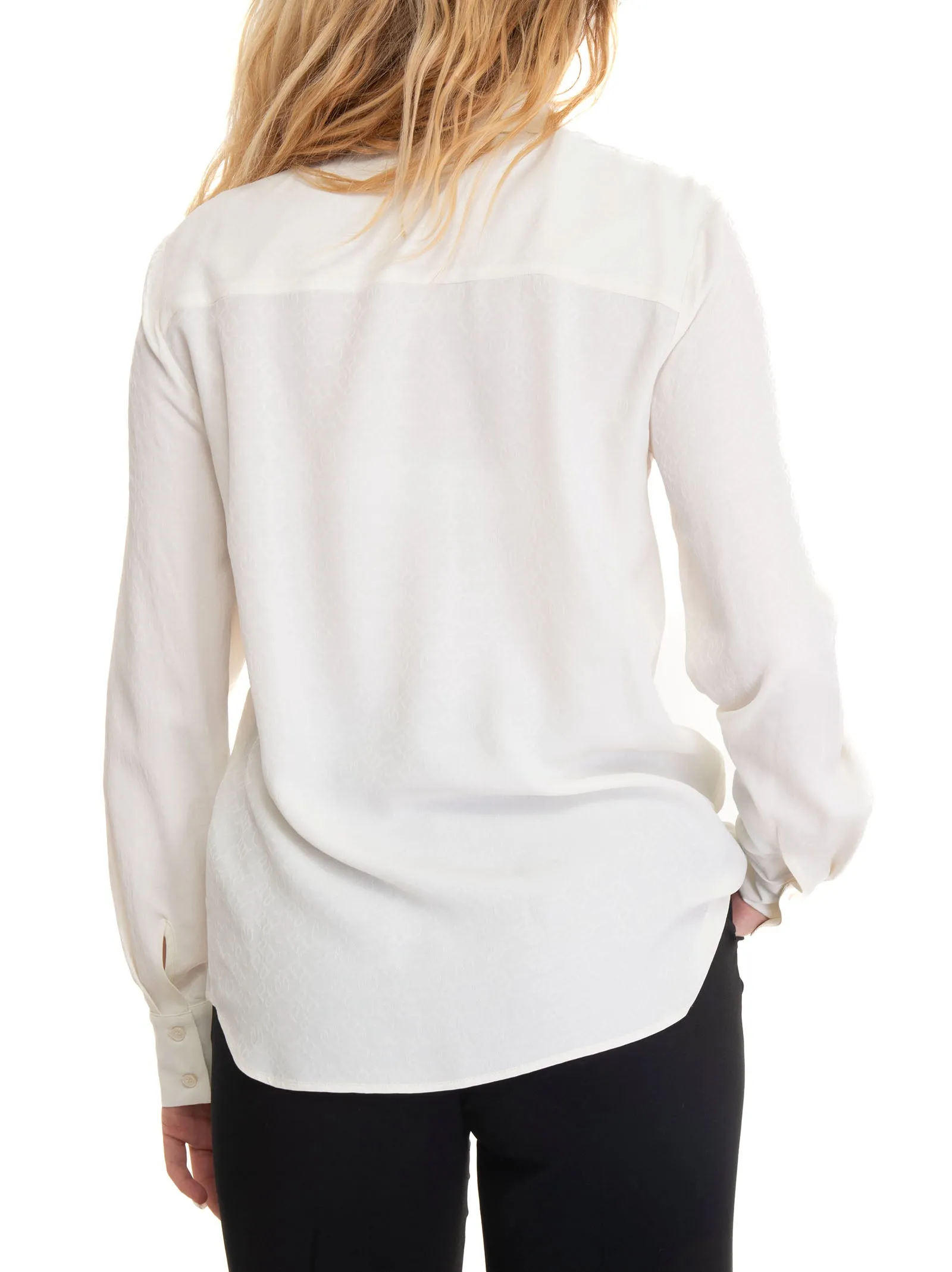 Camicia morbida da donna Bianco Pinko Donna