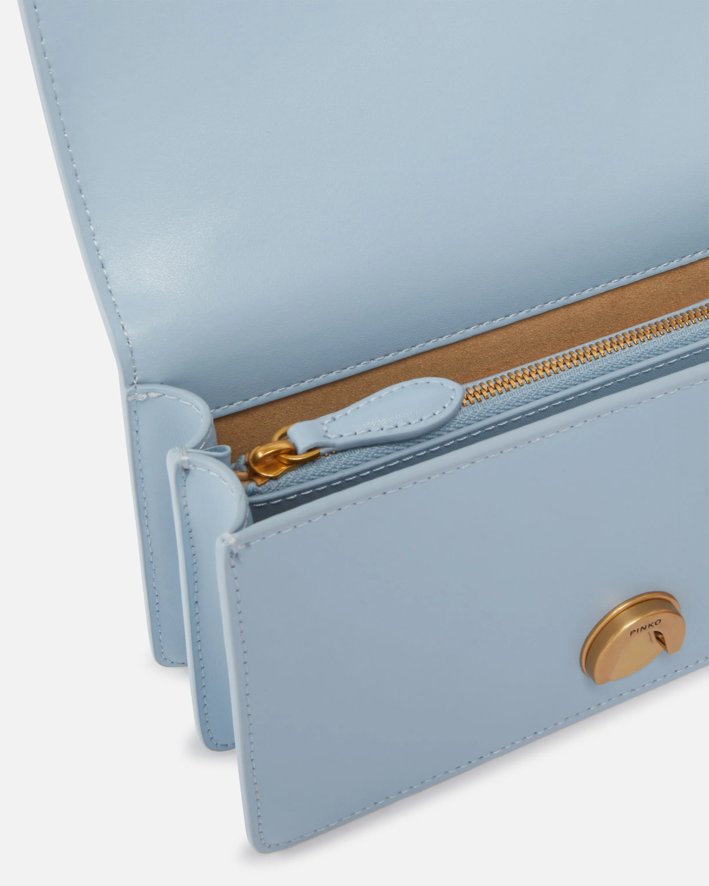 PINKO      Love one mini vitiello seta Light blu