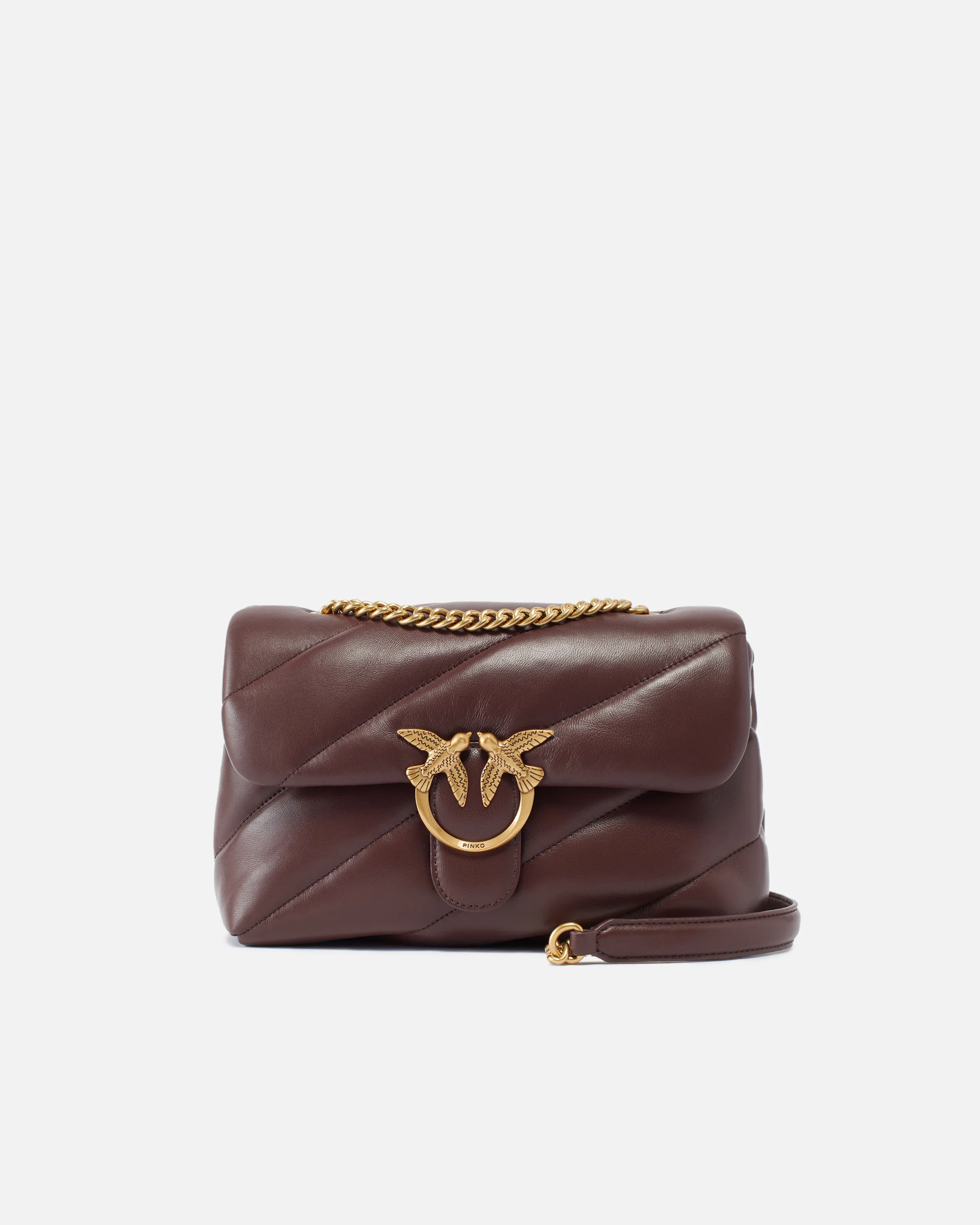 PINKO      Love puff classic trapuntata Cioccolato